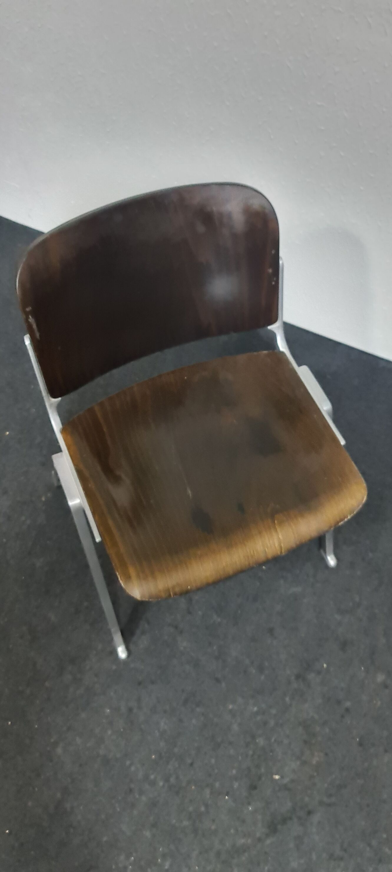 Vintage stacking chair