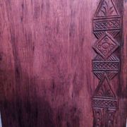 Chaise malgache en palissandre sculpté