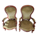 2 Voltaire armchairs