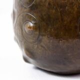 Art deco copper vase