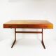 Modernist teak desk, designed by Gorg Petersen, Denmark, 1960s