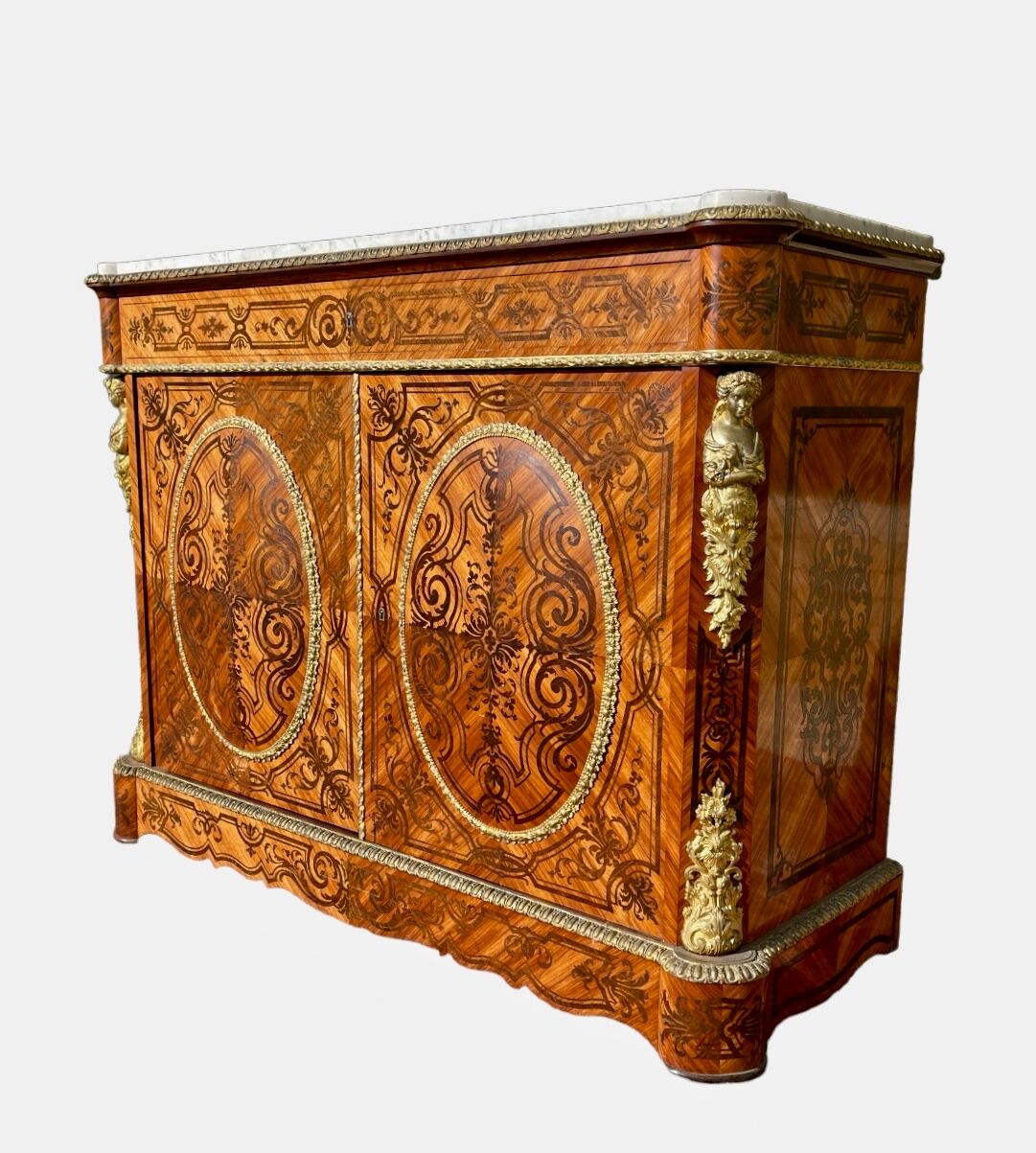 Napoleon III Marquetry Buffet