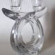 Vannes crystal candle holder