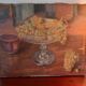 Tableau nature morte  aux grappes de raisin