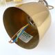 Hanging lamp wkr leuchten, brass chandelier, vintage interior.