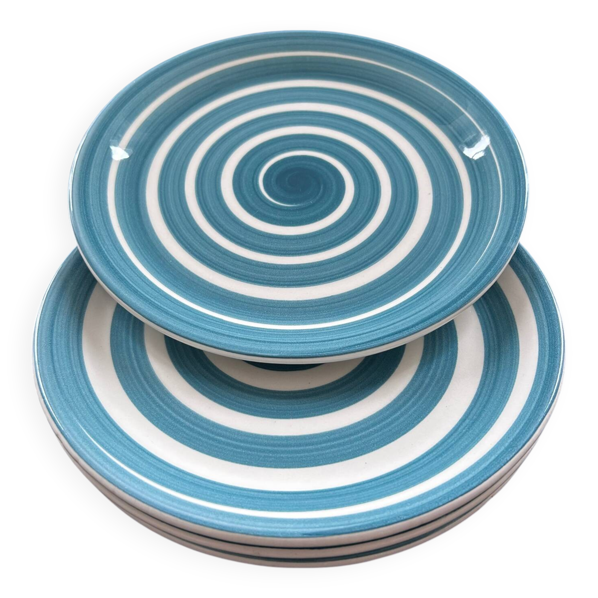 Set of 4 Italian plates