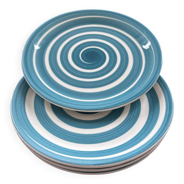 Service de 4 assiettes italiennes