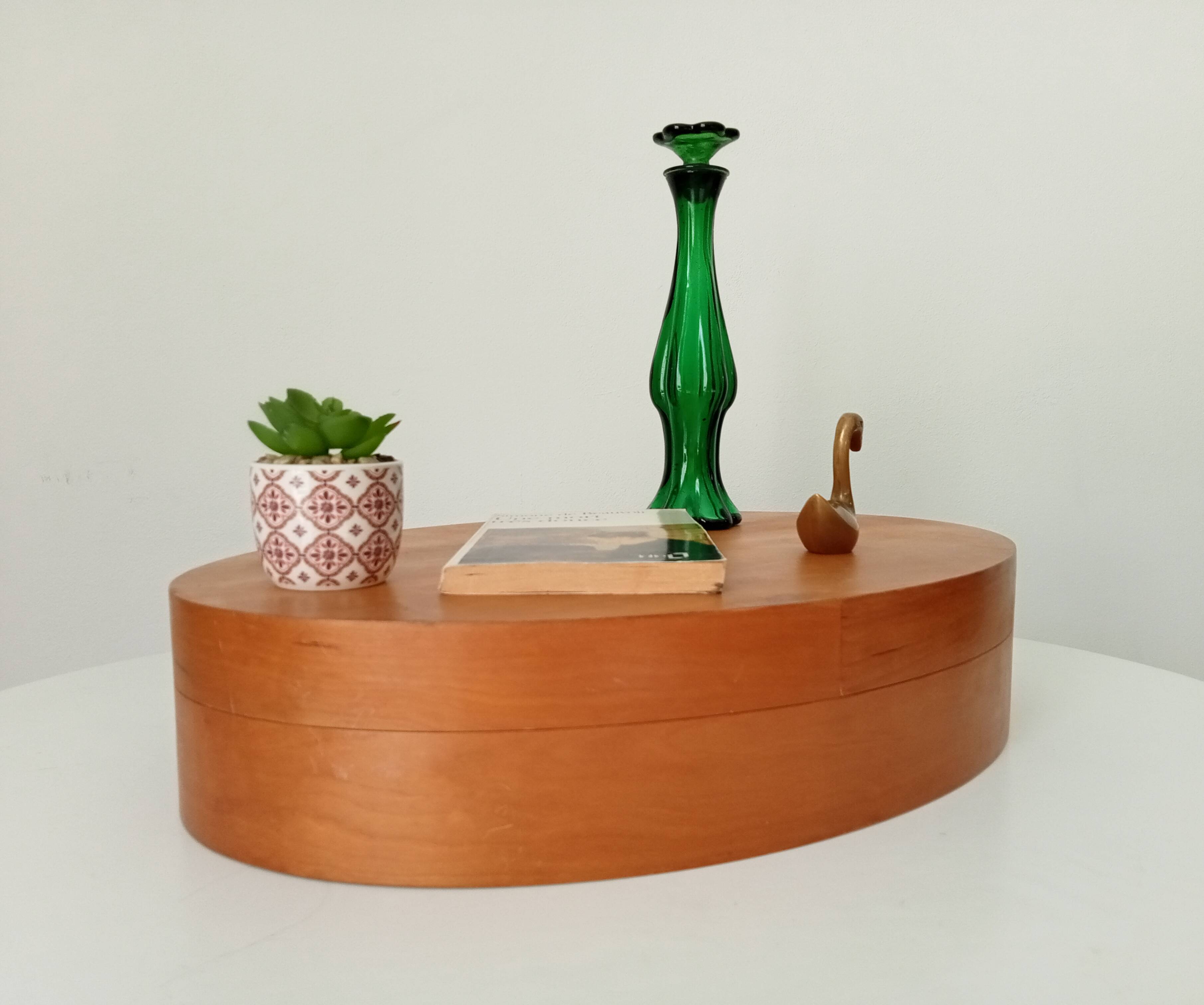 Vintage natural wood box