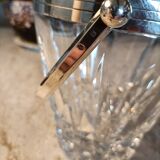 Ice bucket in christal and silver
