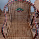 Rattan wicker garden salon rattan year 60