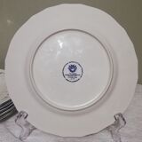 6 flat plates Villeroy and Boch décor "old Luxembourg"