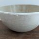 Large vintage stoneware salad bowl