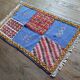 Handmade Berber Kilim Taznakht 108x70cm