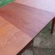Oval dining table + extension in vintage Scandinavian style