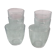 Set of 6 glasses duralex grimhold