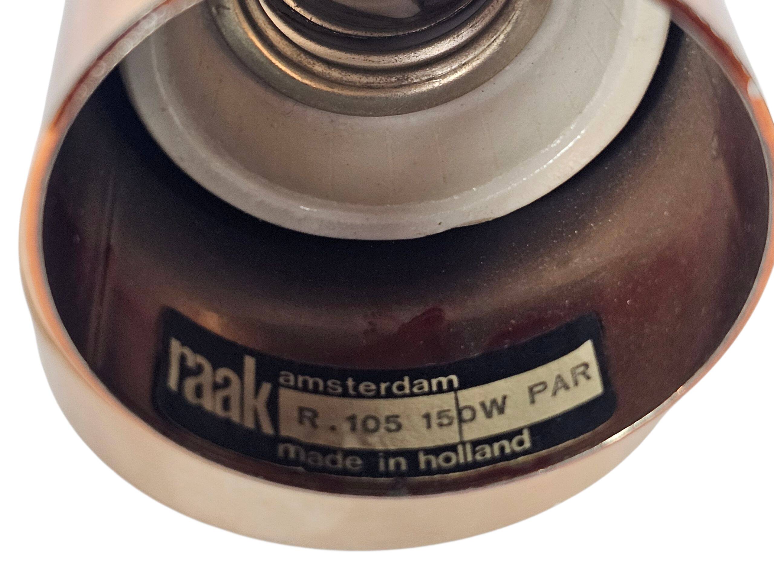 Raak Amsterdam - model R. 105 15 - brass - scones (2) - Amsterdam - 70's