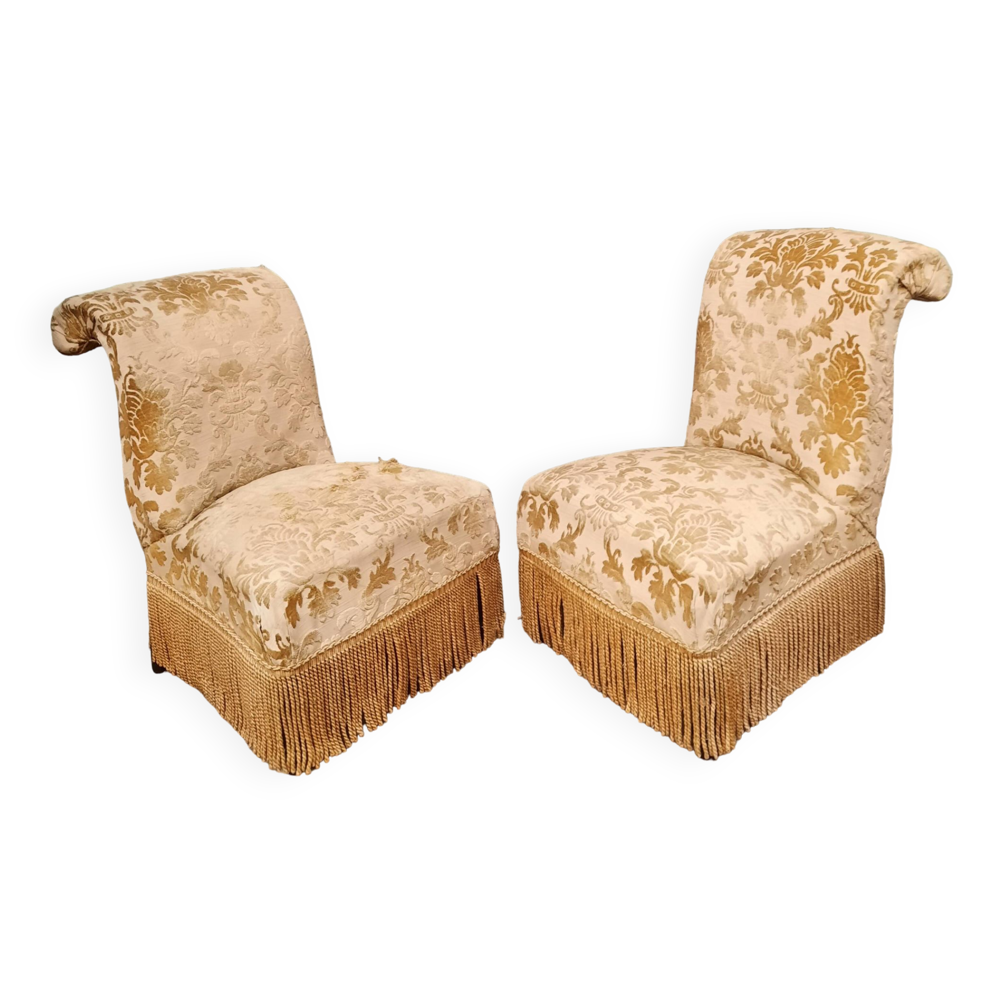 Pair of “toad” chairs