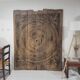 Carved wooden ceiling Curiosity cabinet 155×194cm