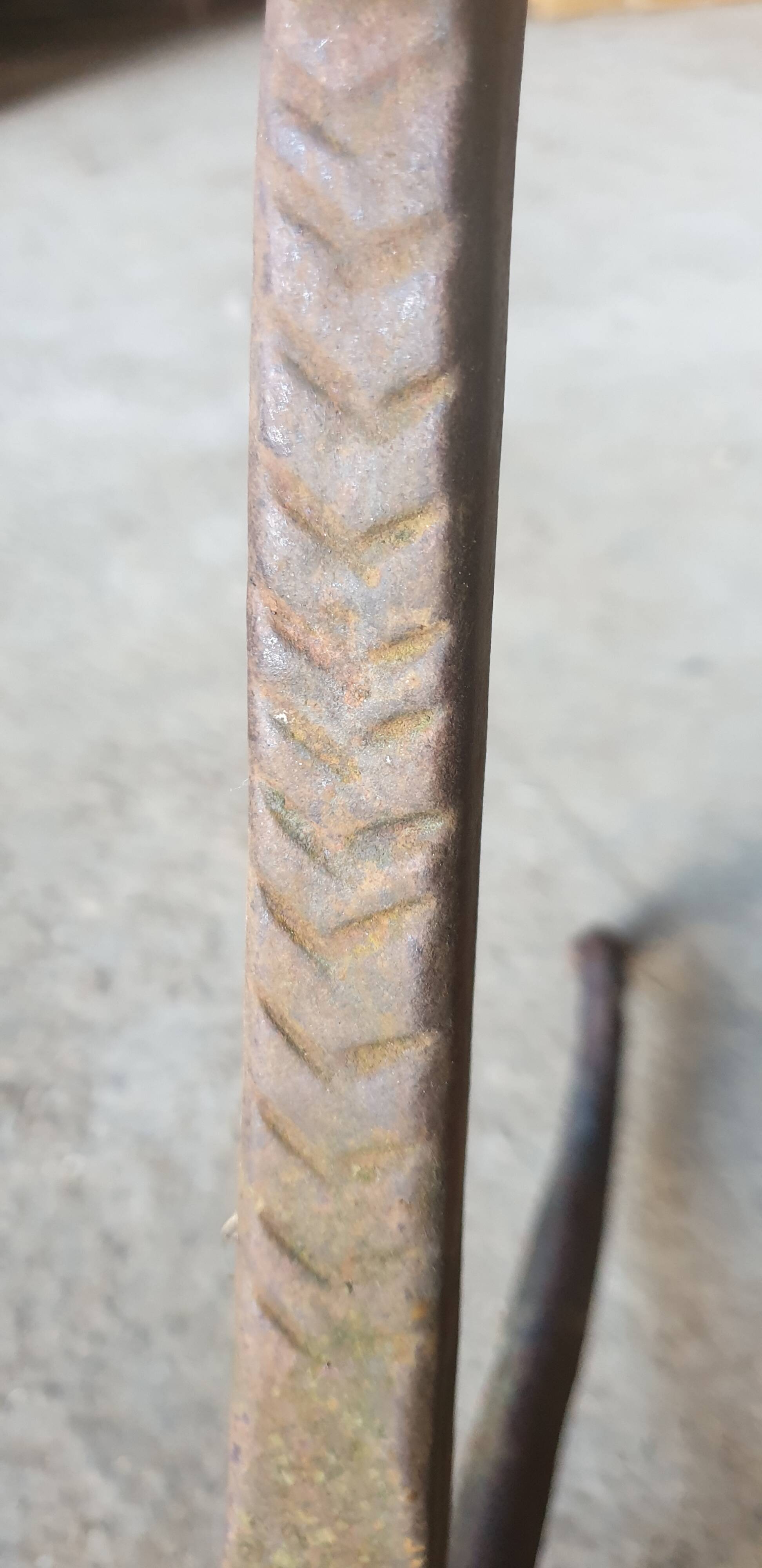 Pair of Twisted Wrought Iron Andirons, 19th Century