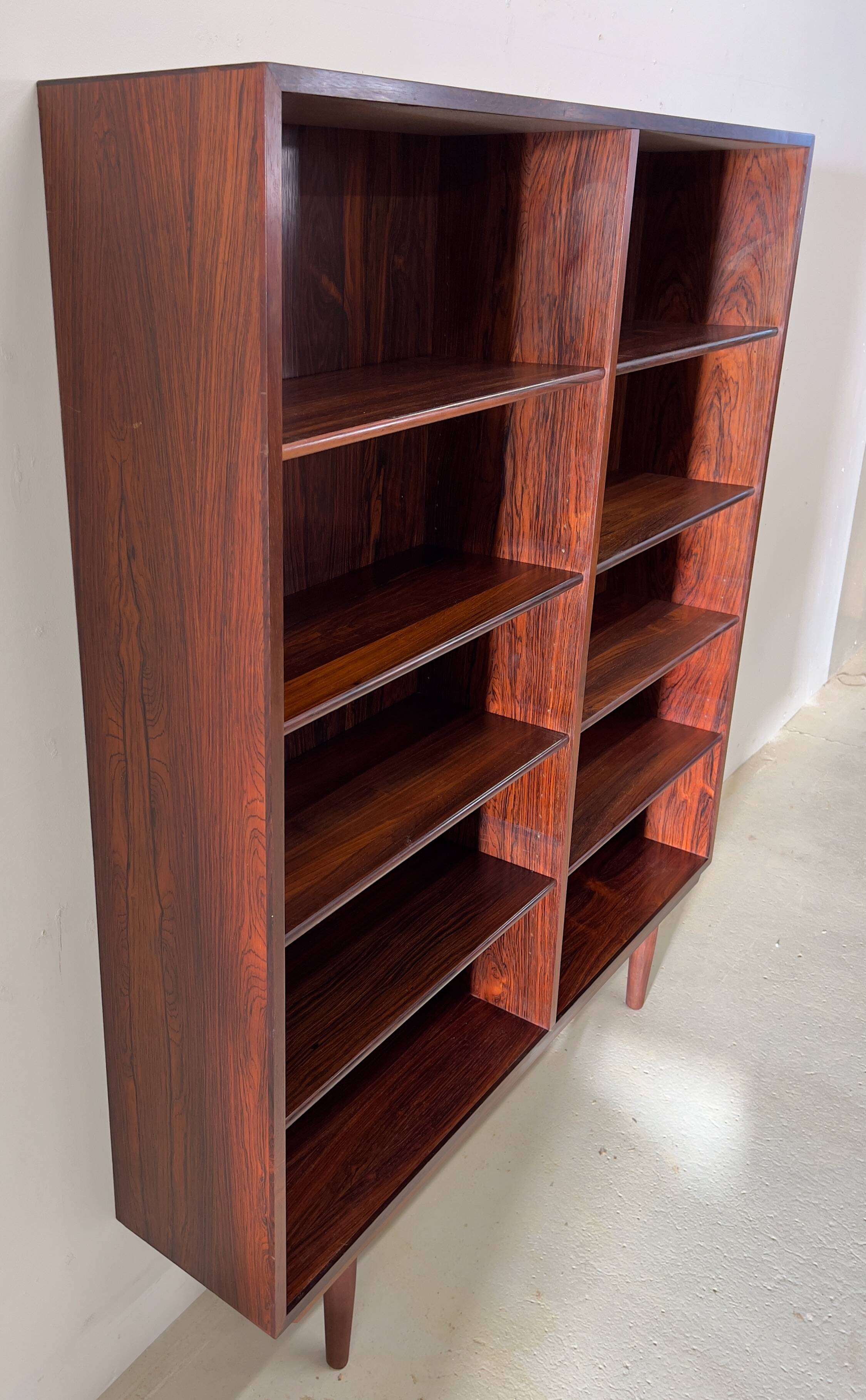 Rosewood Model 6 Bookcase by Omann Jun Mobelfabrik, 1960s