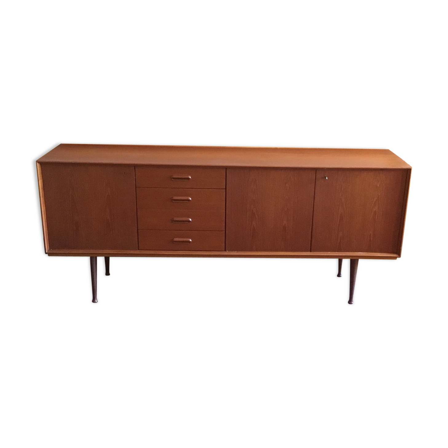 Scandinavian sideboard in teak design