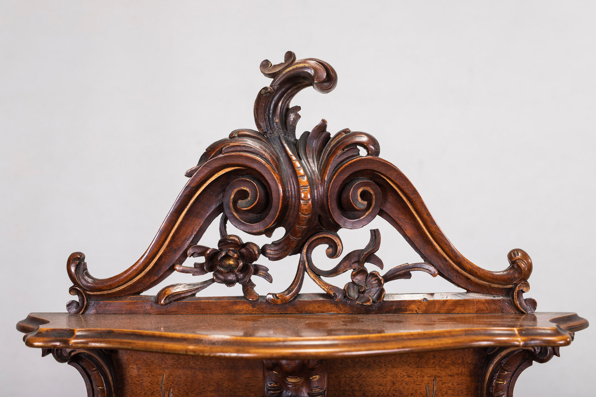 Antique Rococo Showcase, 1880s