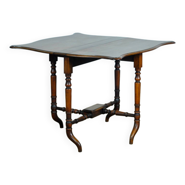 Table antique à abattants en chêne, circa 1820