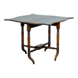 Antique oak drop leaf table, circa 1820