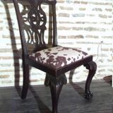 Chippendale mahogany chair