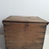 Wooden hat box