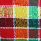 Haïk Berber blanket with multi-colored checks