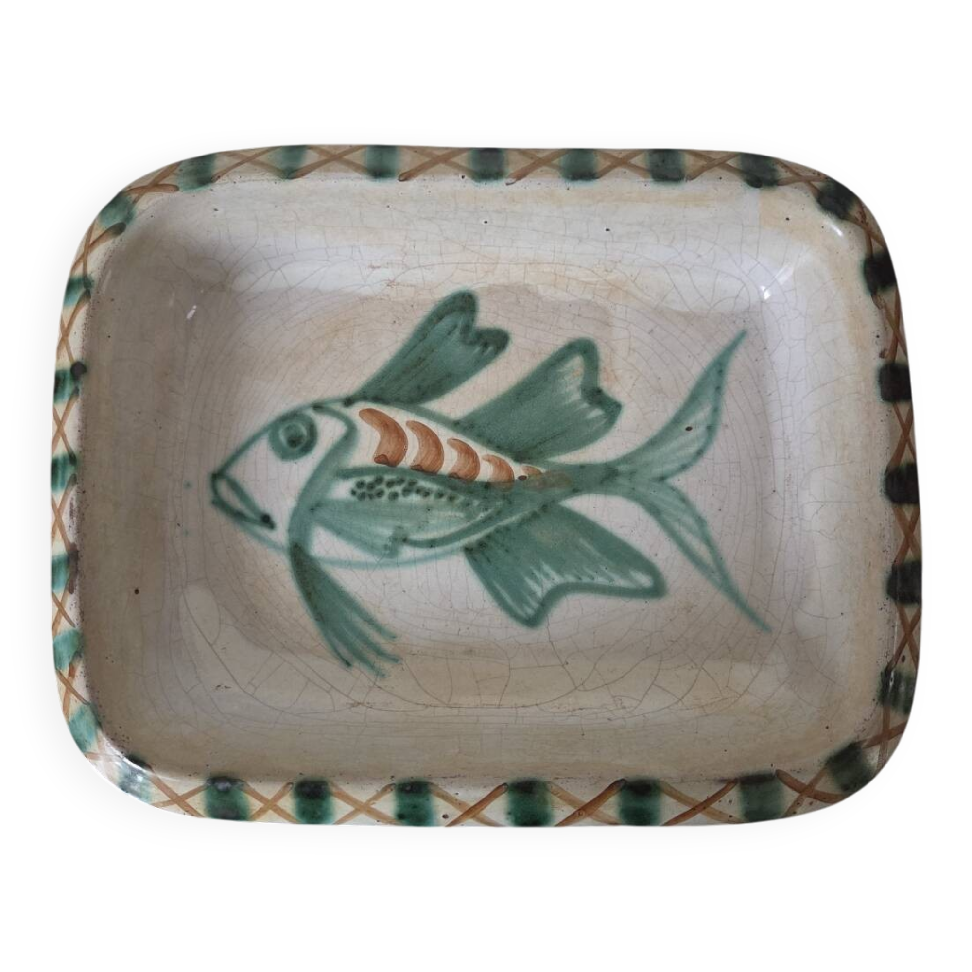 Ceramic plate by Robert Picault