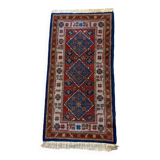 Sinkiang rug in pure new wool entirely handmade from the 1970s