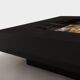 Lacquered brass and chrome coffee table by Alain Delon for Maison Jansen, 1972