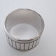 Christofle towel ring in silver metal
