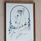Vintage silkscreen mirror