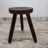 Brutalist tripod stool