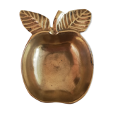 Apple-shaped brass pocket empty