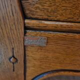 Salon canape 2 places style chalet et son fauteuil, collection jacques lele