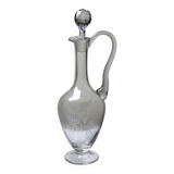 Large antique Belle Époque carafe/ewer from the 1900s-1930s, cut glass