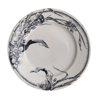 Assiette plate JV et Cie Bordeaux / Chevreuse