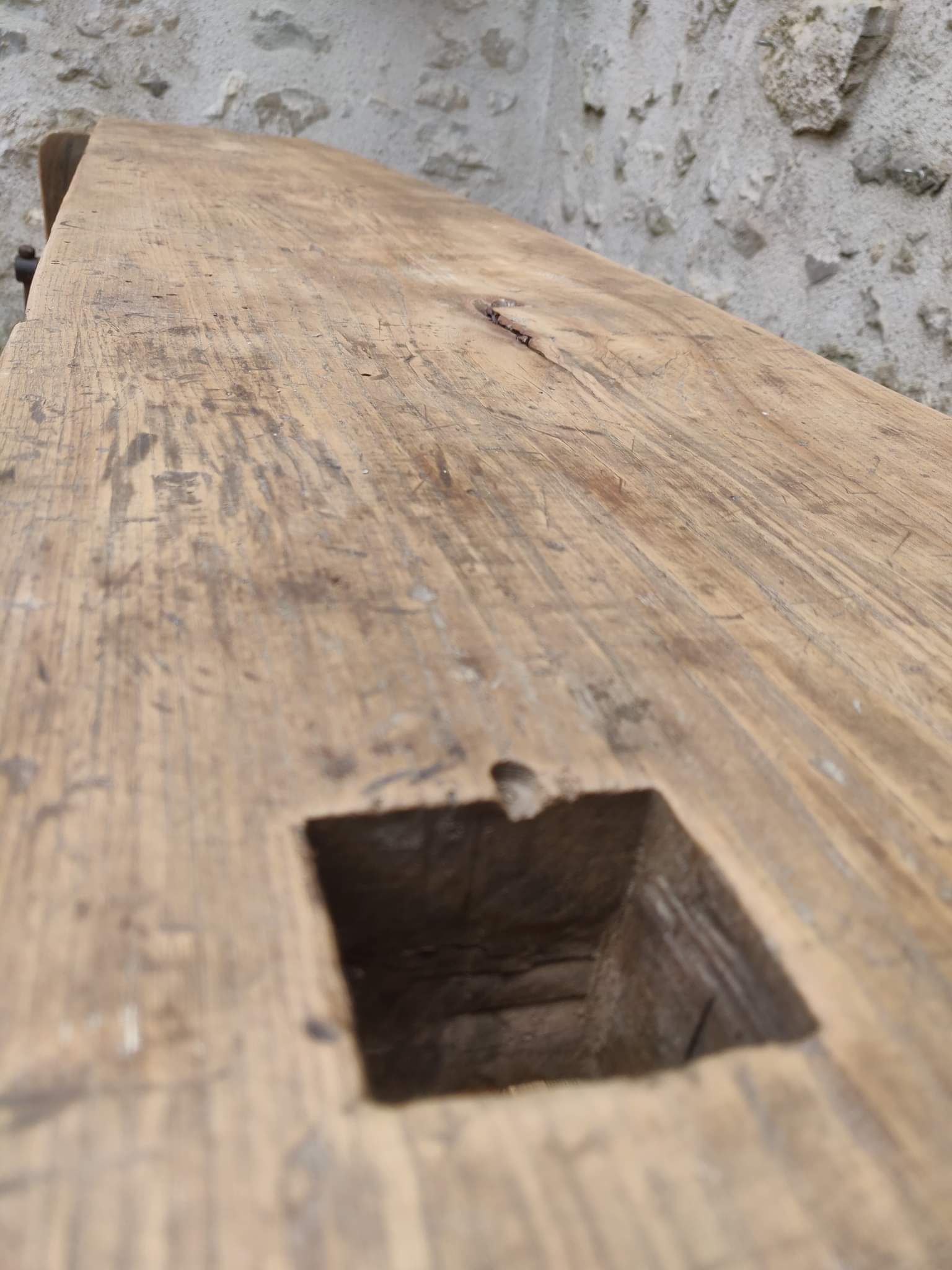 Old workbench renovated