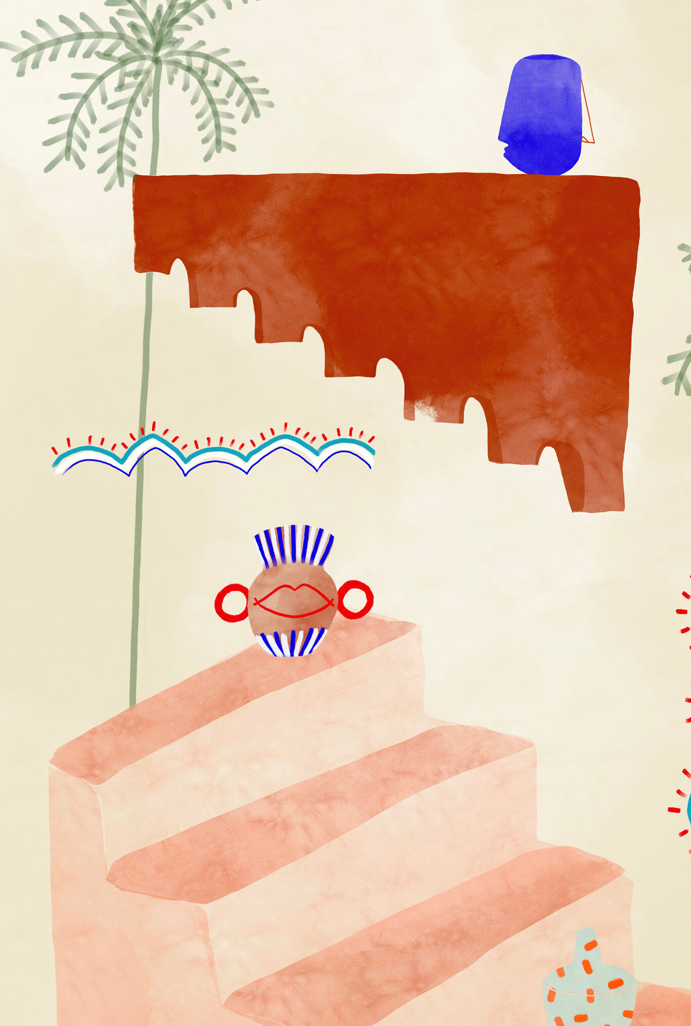 "inside morocco #06" illustration