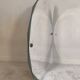 Elegant antique 12-sided beveled mirror – vintage Art Deco style