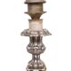Stunning set of Rococo Silver Plated table lamps 1920s