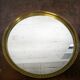 Brass table center top and mirror