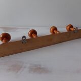 Coat racks or wooden hats 70s