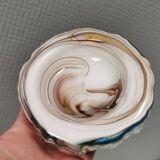 Rare art en verre / cendrier de Michael Bang pour Holmegaard Danemark 1968