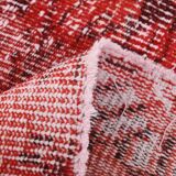 6x10 Rug For Dining Room Red Vintage Area Rug, 175x296Cm SK 3756