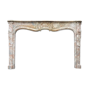 Cheminée en marbre gris